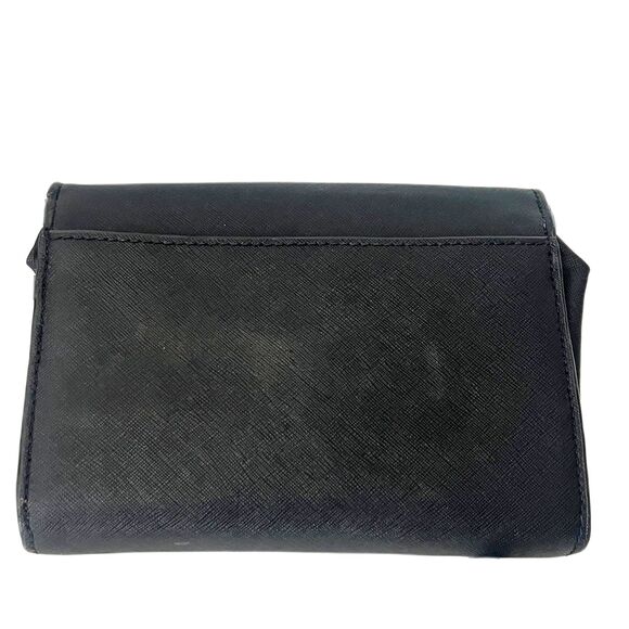 Kate Spade Laurel Way Jeweled Crossbody Bag Black Bow and Crystals Card Slots - Picture 3 of 10